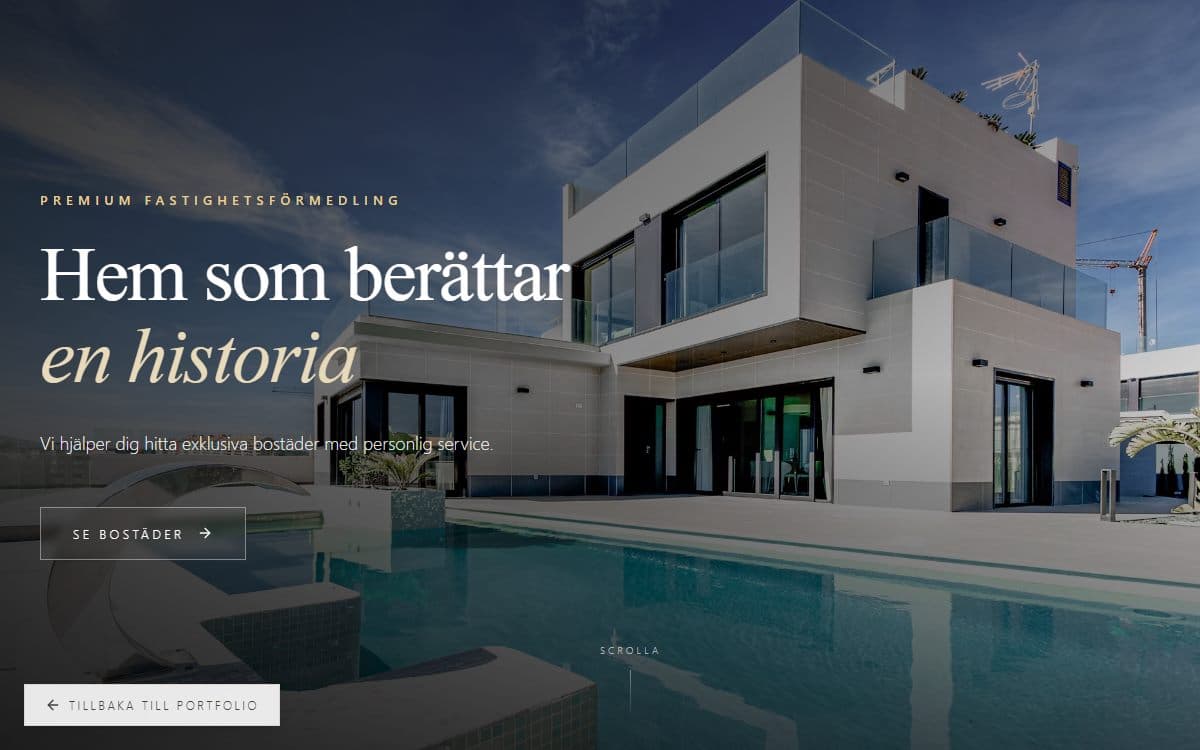 Desktopvy av Haven Estates